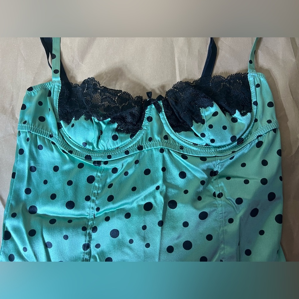 NWT Dolce & Gabbana Silk Camisole Top with underwire - Picture 2 of 8